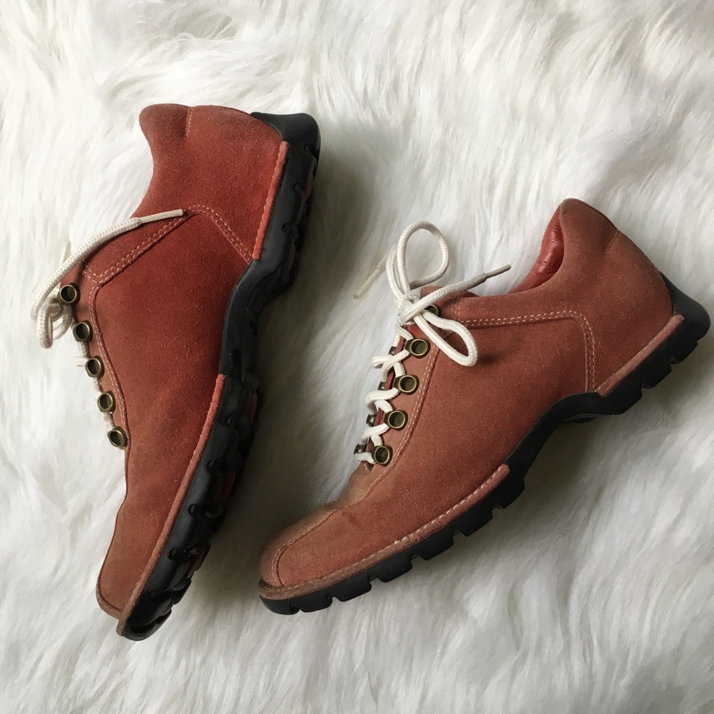 Cole Haan Country Red Waterproof Lace Up Shoes